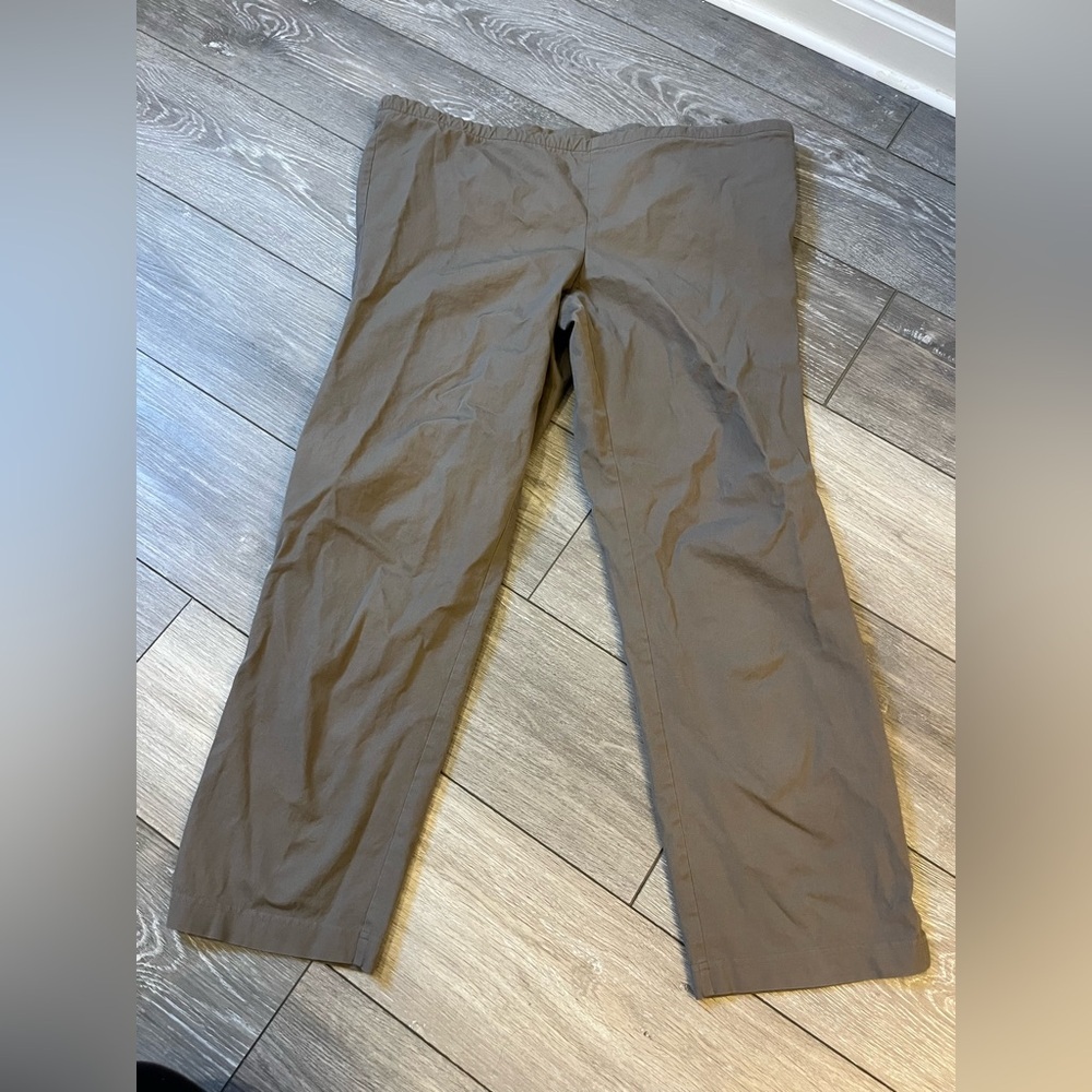 Eileen Fisher Gray Trouser Pants Size Large